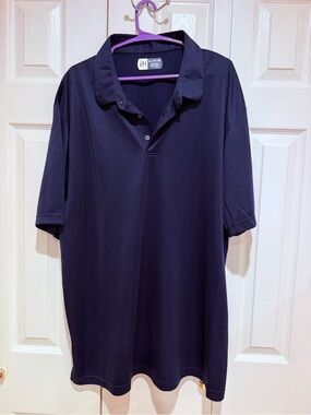 Hogan Navy Blue Short-Sleeve Polo